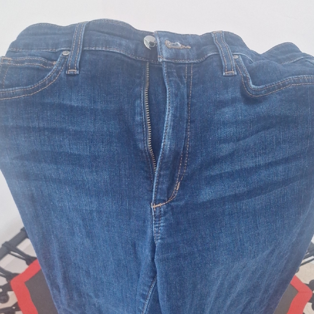 Joe's Jeans High Rise Dark Blue Denim